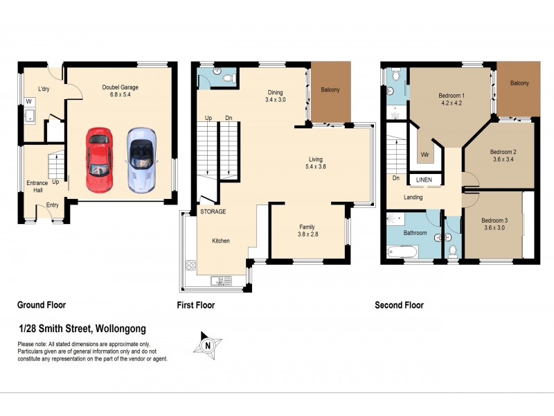 1/28 Smith Street, Wollongong NSW 2500 Floorplan