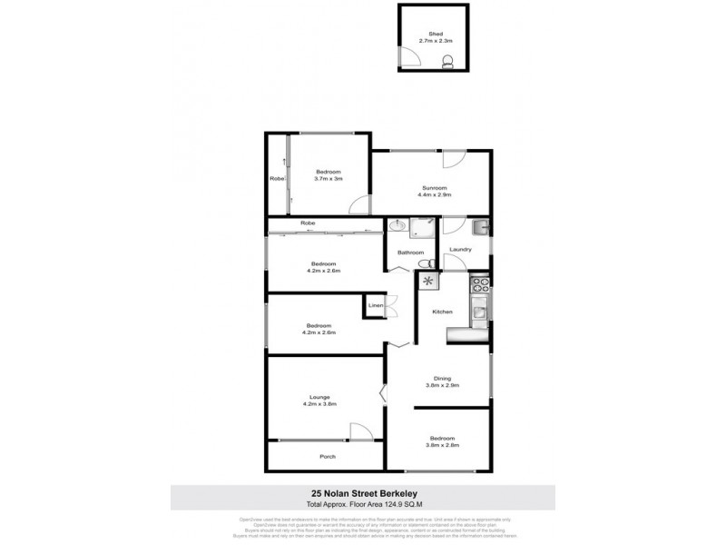 25 Nolan Street, Berkeley NSW 2506 Floorplan