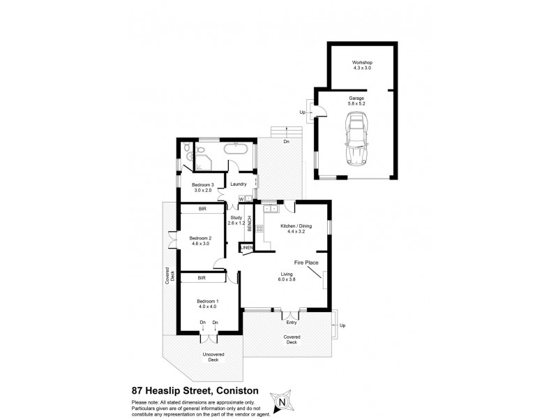 87 Heaslip Street, Coniston NSW 2500 Floorplan
