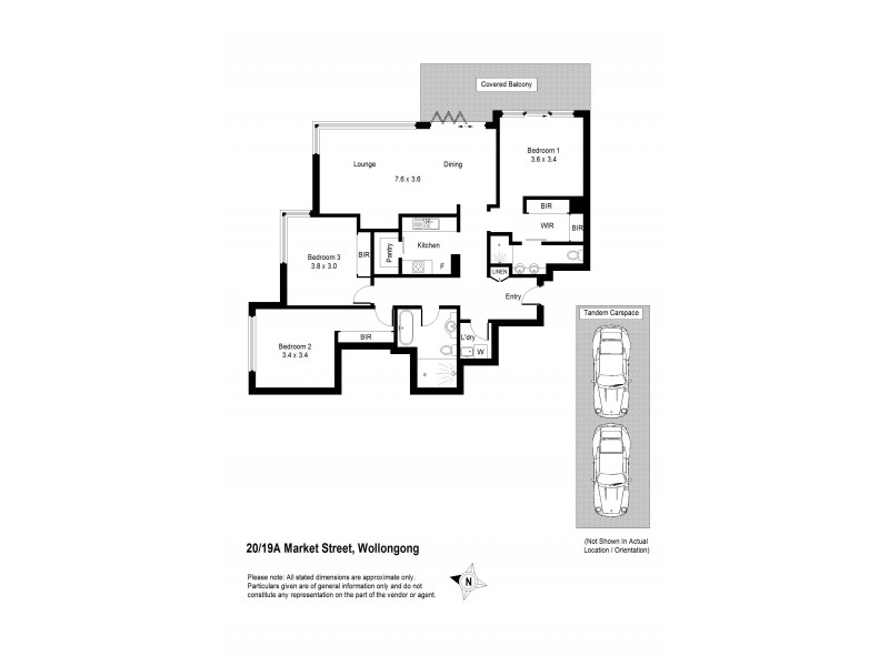 20/19a Market Street, Wollongong NSW 2500 Floorplan