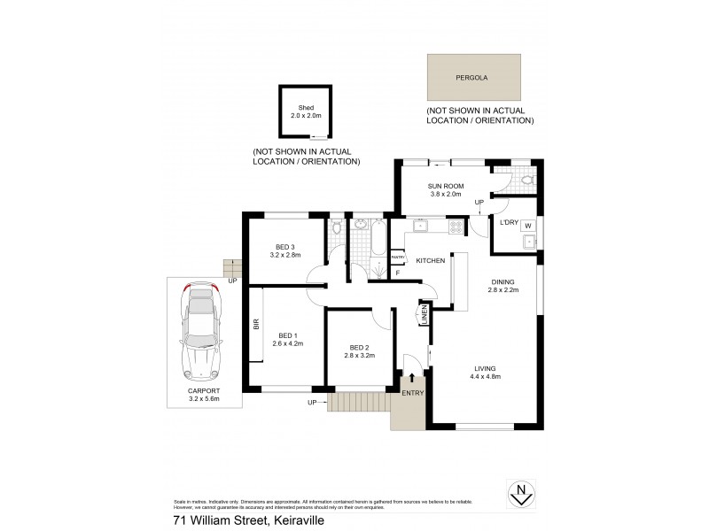 71 William Street, Keiraville NSW 2500 Floorplan