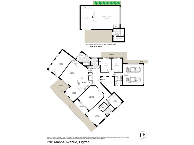 29b Manna Ave, Figtree NSW 2525 Floorplan