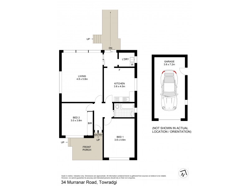 34 Murranar Road, Towradgi NSW 2518 Floorplan