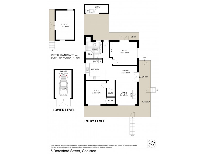 6 Beresford Street, Coniston NSW 2500 Floorplan