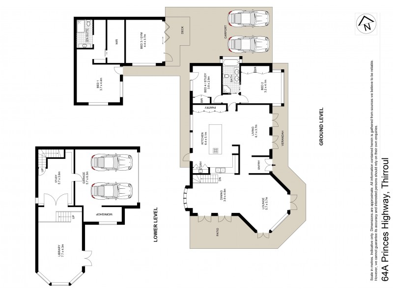 64A Princes Highway, Thirroul NSW 2515 Floorplan