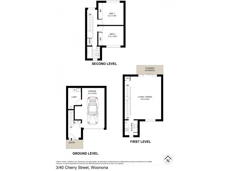 3/40 Cherry Street, Woonona NSW 2517 Floorplan