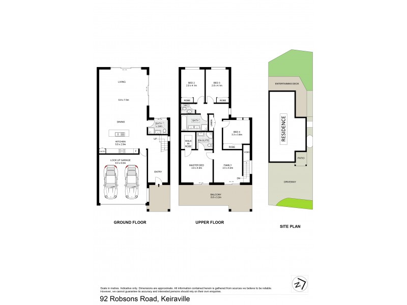 92 Robsons Road, Keiraville NSW 2500 Floorplan