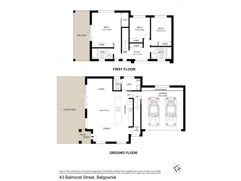 1/43 Balmoral Street, Balgownie NSW 2519 Floorplan