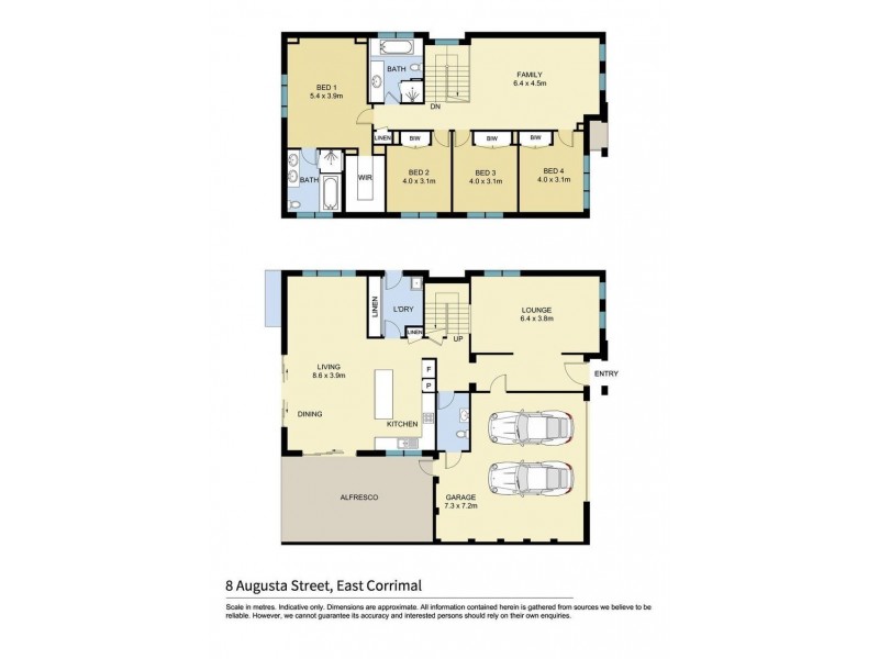8 Augusta Street, East Corrimal NSW 2518 Floorplan