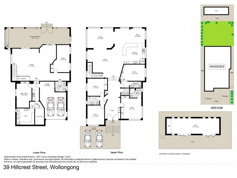 39 Hillcrest Street, Wollongong NSW 2500 Floorplan