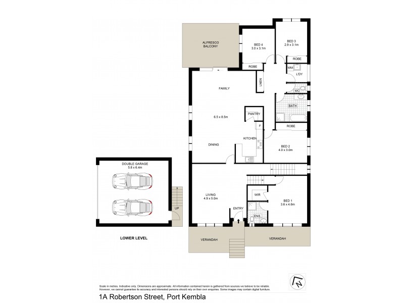 1and1A Robertson Street, Port Kembla NSW 2505