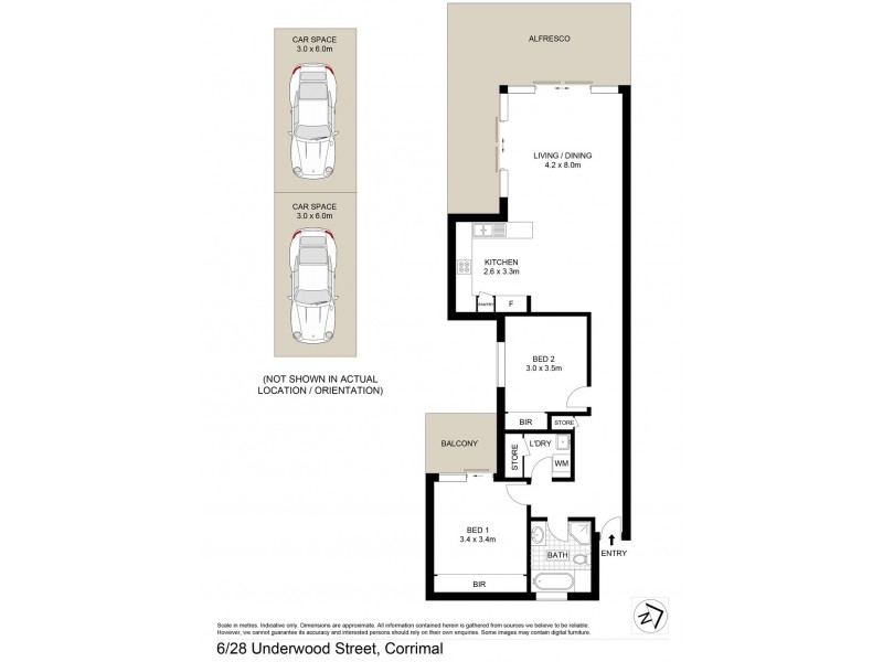 6/28 Underwood Street, Corrimal NSW 2518 Floorplan