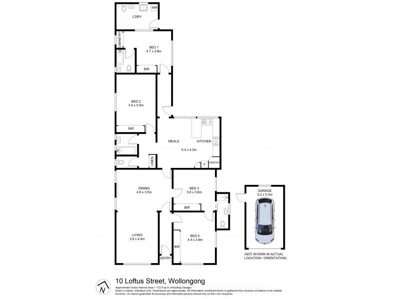 10 Loftus Street, Wollongong NSW 2500 Floorplan