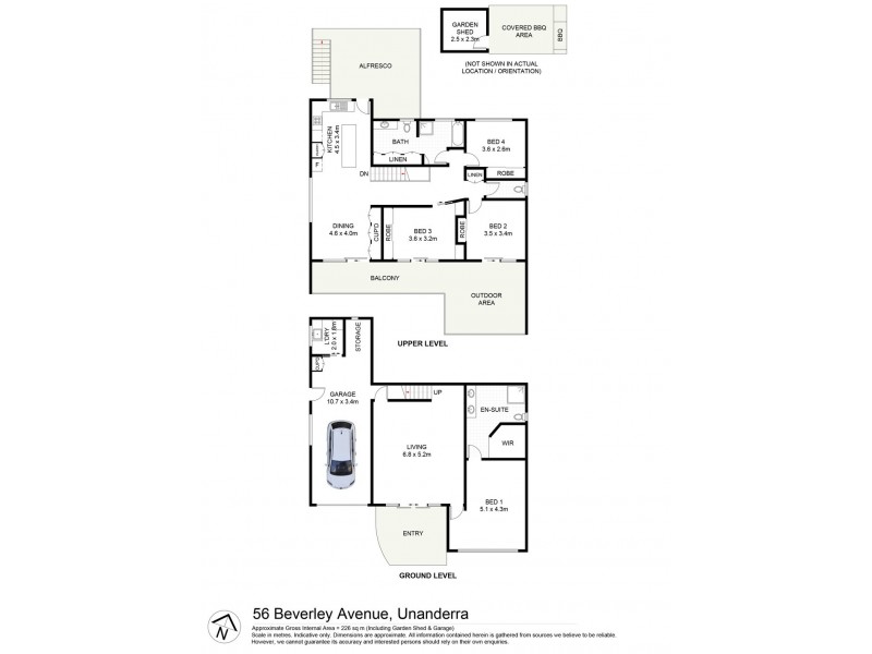 56 Beverley Avenue, Unanderra NSW 2526 Floorplan