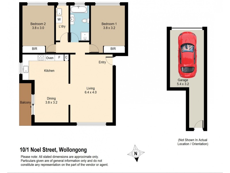 10/1 Noel Street, North Wollongong NSW 2500 Floorplan