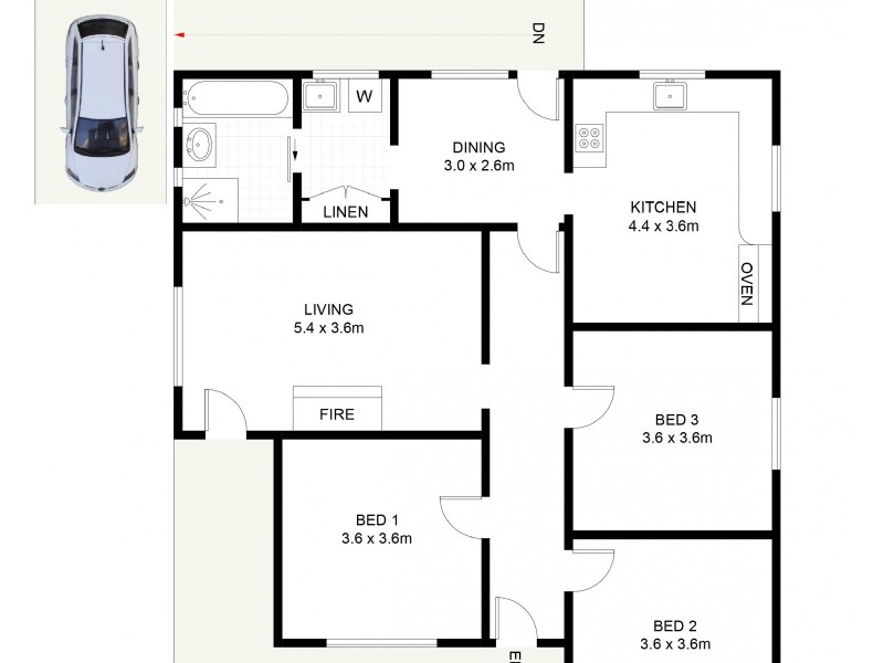 119 Mount Keira Road, West Wollongong NSW 2500 Floorplan