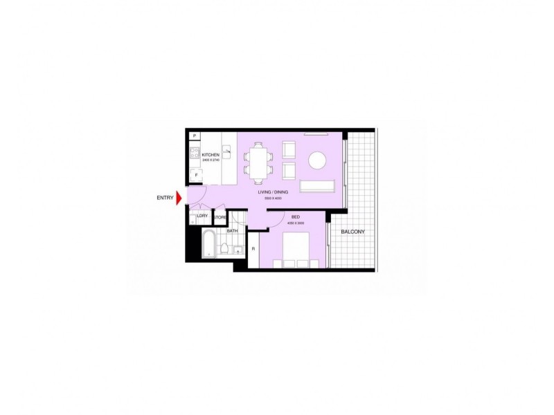 111/14-18 Auburn Street, Wollongong NSW 2500 Floorplan