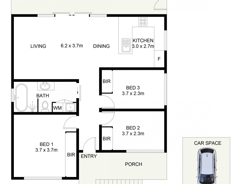 28A Abercrombie Street, West Wollongong NSW 2500 Floorplan