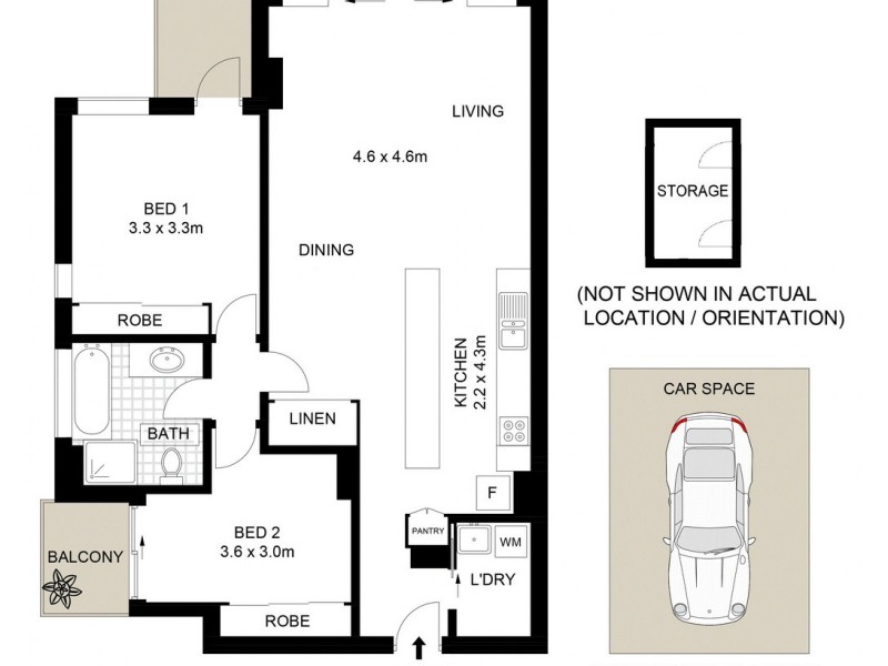23/10 Thomas Street, Wollongong NSW 2500 Floorplan