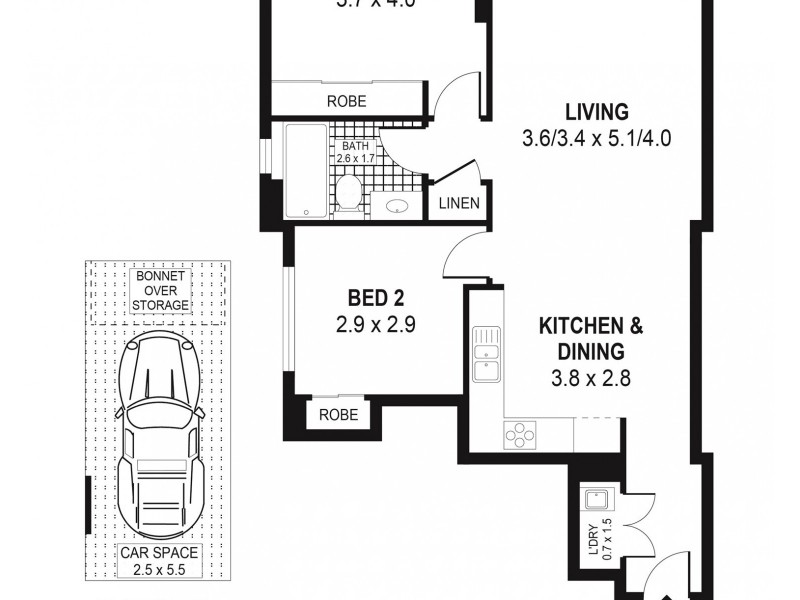 15/26 Victoria Street, Wollongong NSW 2500 Floorplan