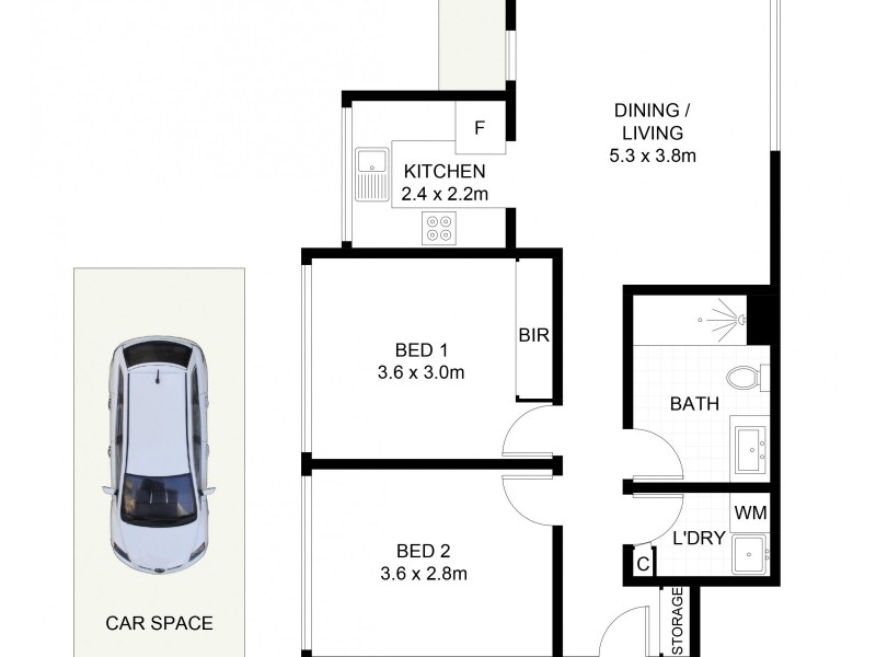 9/19-21 Church Street, Wollongong NSW 2500 Floorplan