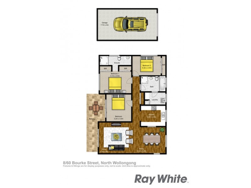 8/60 Bourke Street, North Wollongong NSW 2500 Floorplan