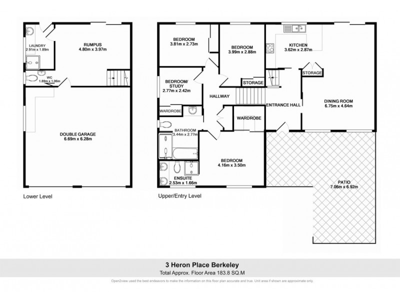 3 Heron Place, Berkeley NSW 2506 Floorplan
