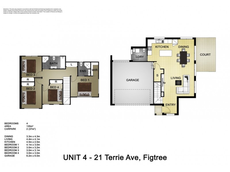 4/21 Terrie Ave, Figtree NSW 2525 Floorplan