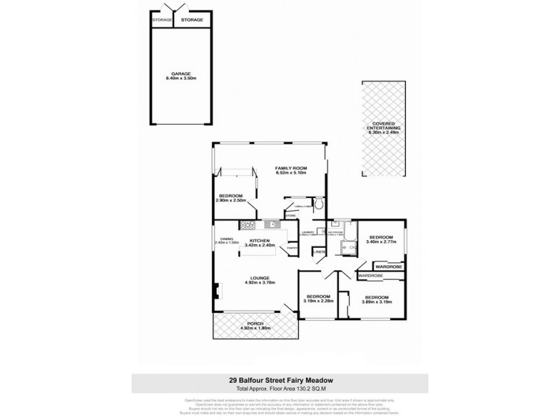 29 Balfour St, Fairy Meadow NSW 2519 Floorplan