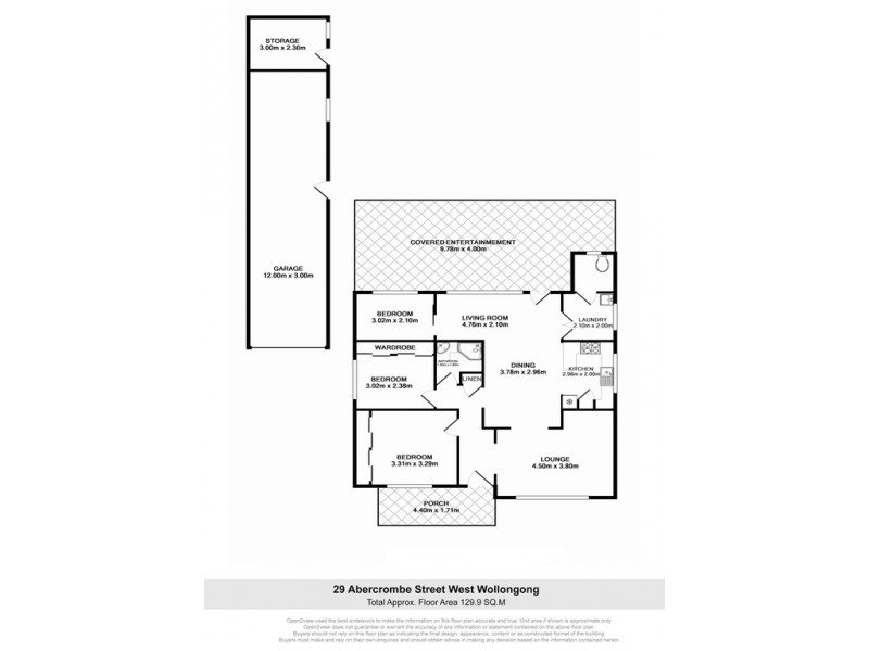 29 Abercrombie St, West Wollongong NSW 2500 Floorplan