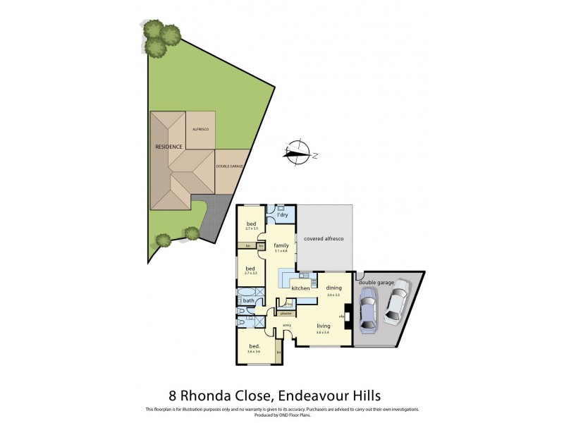 8 Rhonda Close, Endeavour Hills VIC 3802 Floorplan