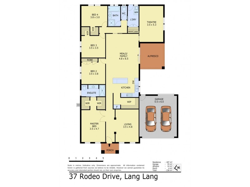 37 Rodeo Drive, Lang Lang VIC 3984 Floorplan