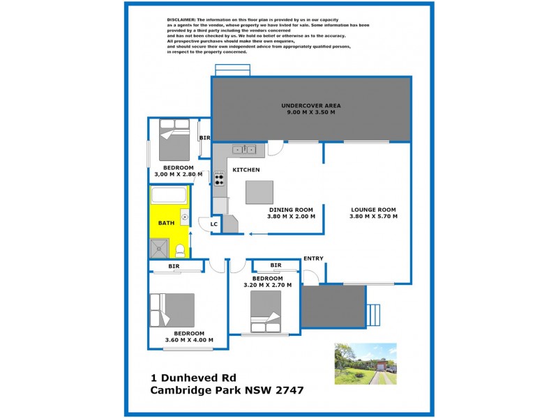 Cambridge Gardens NSW 2747 Floorplan