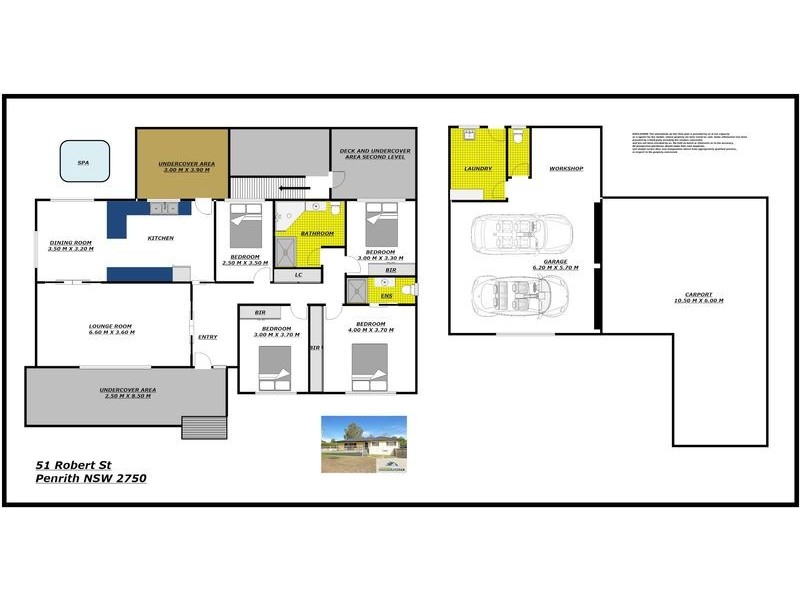 51 Robert Street, Penrith NSW 2750 Floorplan