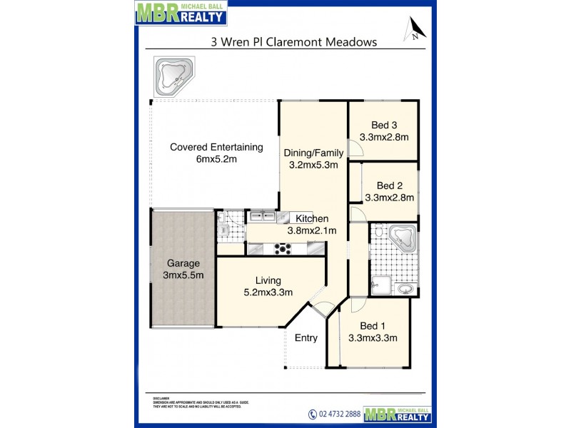 Claremont Meadows NSW 2747 Floorplan