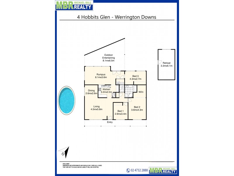 Werrington Downs NSW 2747 Floorplan
