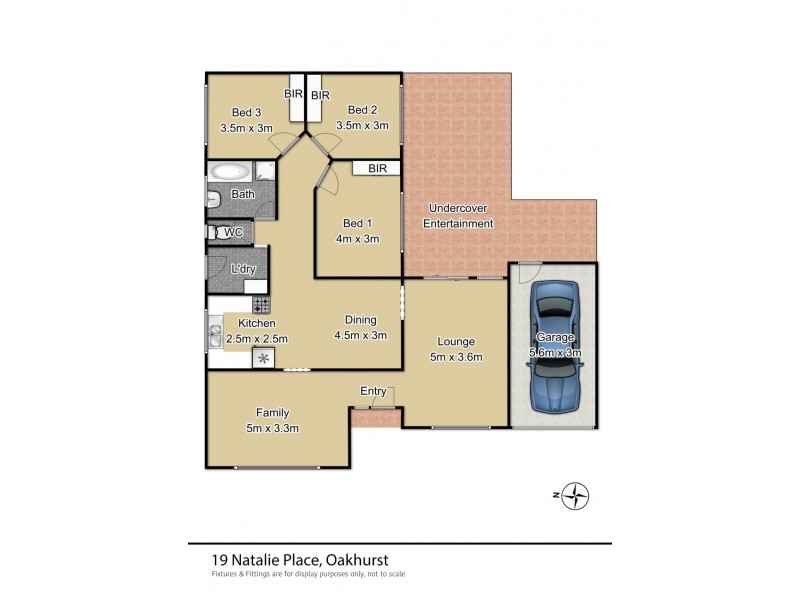 19 Natalie Place, Oakhurst NSW 2761 Floorplan
