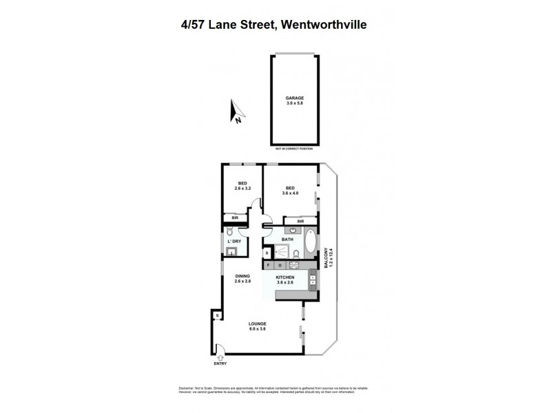 4/57-59 Lane Street, Wentworthville NSW 2145 Floorplan