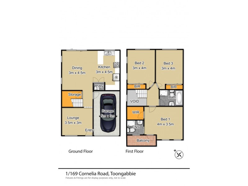 1/169 Cornelia Rd, Toongabbie NSW 2146 Floorplan