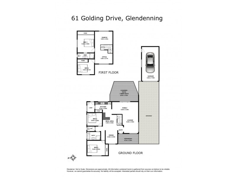 61 Golding Drive, Glendenning NSW 2761 Floorplan