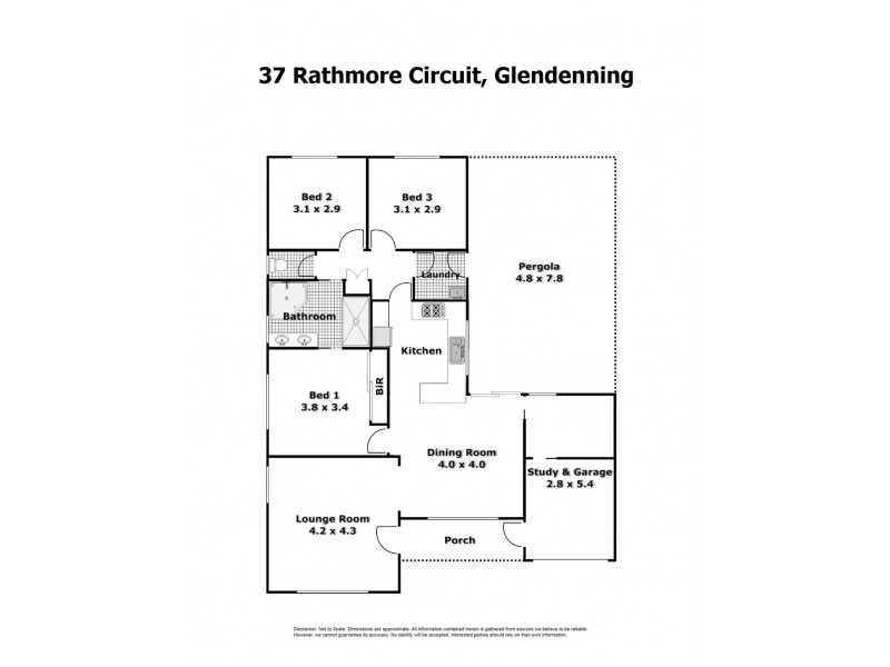 37 Rathmore Circuit, Glendenning NSW 2761 Floorplan