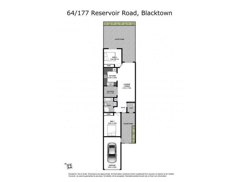 55B/179 Reservoir Road, Blacktown NSW 2148 Floorplan