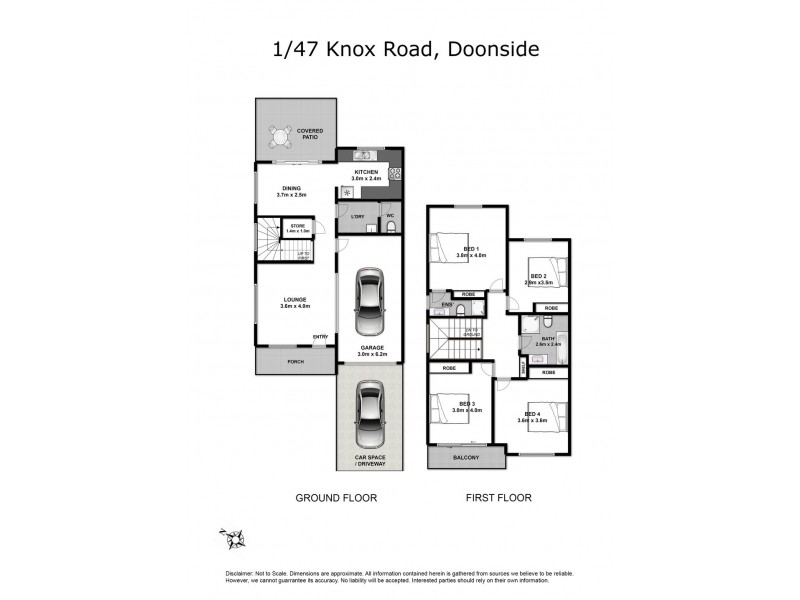 1/47-49 Knox Road, Doonside NSW 2767 Floorplan