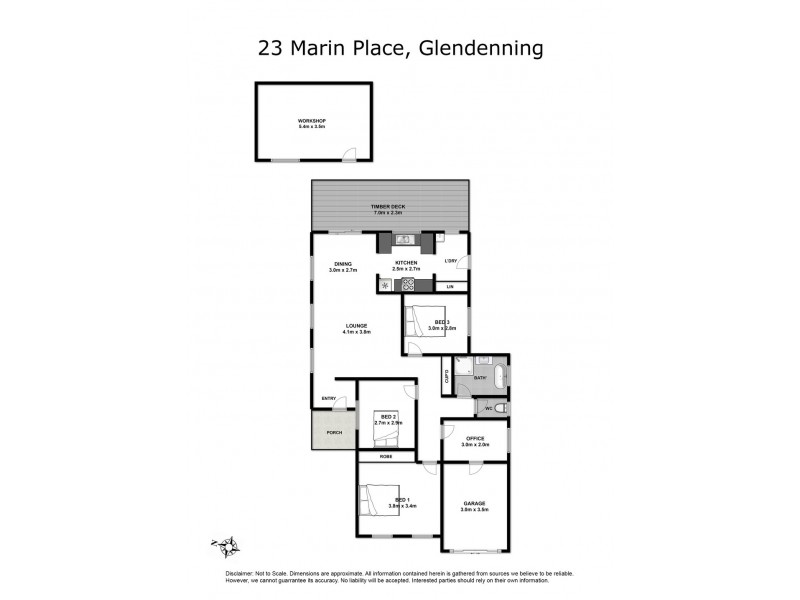 23 Marin Place, Glendenning NSW 2761 Floorplan