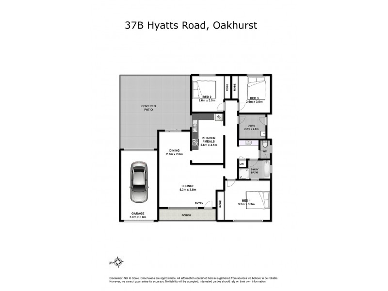 37B Hyatts Road, Oakhurst NSW 2761 Floorplan