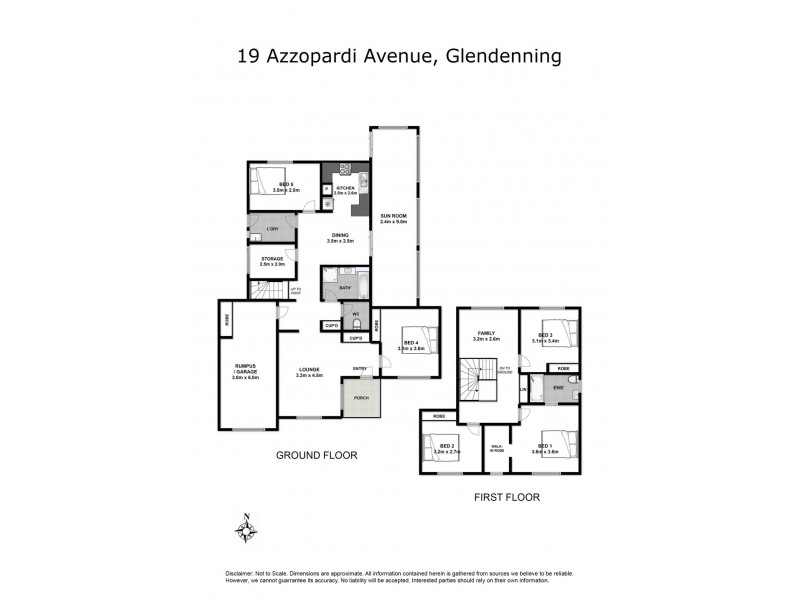 19 Azzopardi Avenue, Glendenning NSW 2761 Floorplan