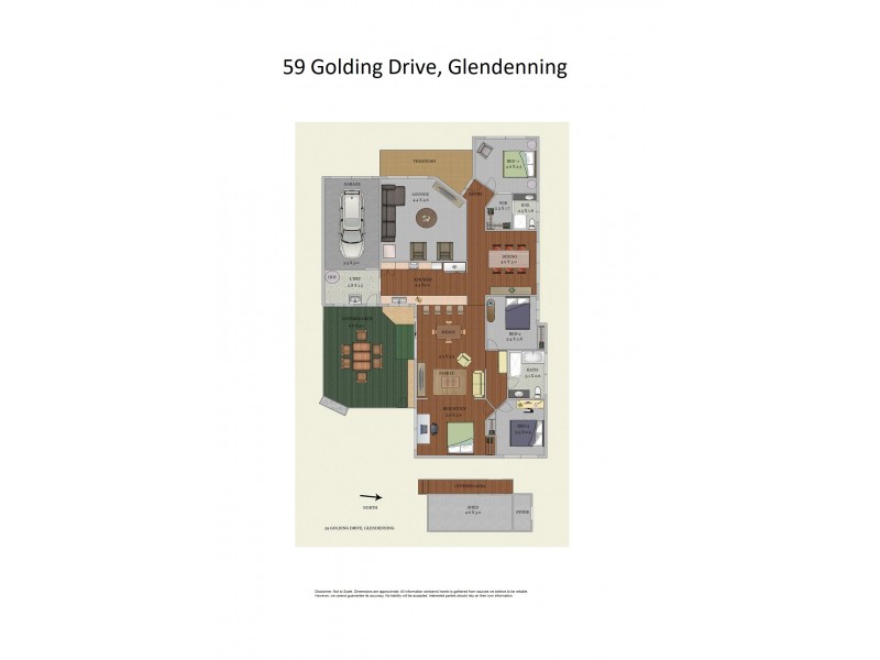 59 Golding Drive, Glendenning NSW 2761 Floorplan