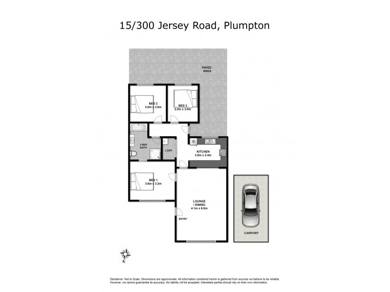 15/300 Jersey Road, Plumpton NSW 2761 Floorplan