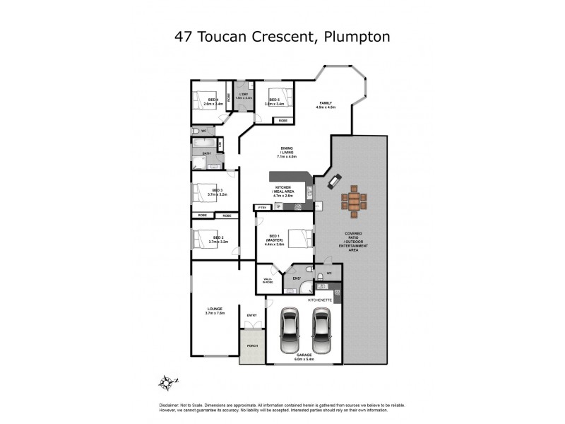 47 Toucan Crescent, Plumpton NSW 2761 Floorplan