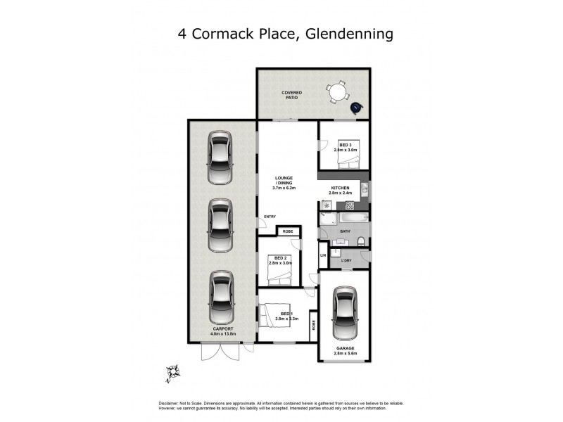 4 Cormack Place, Glendenning NSW 2761 Floorplan